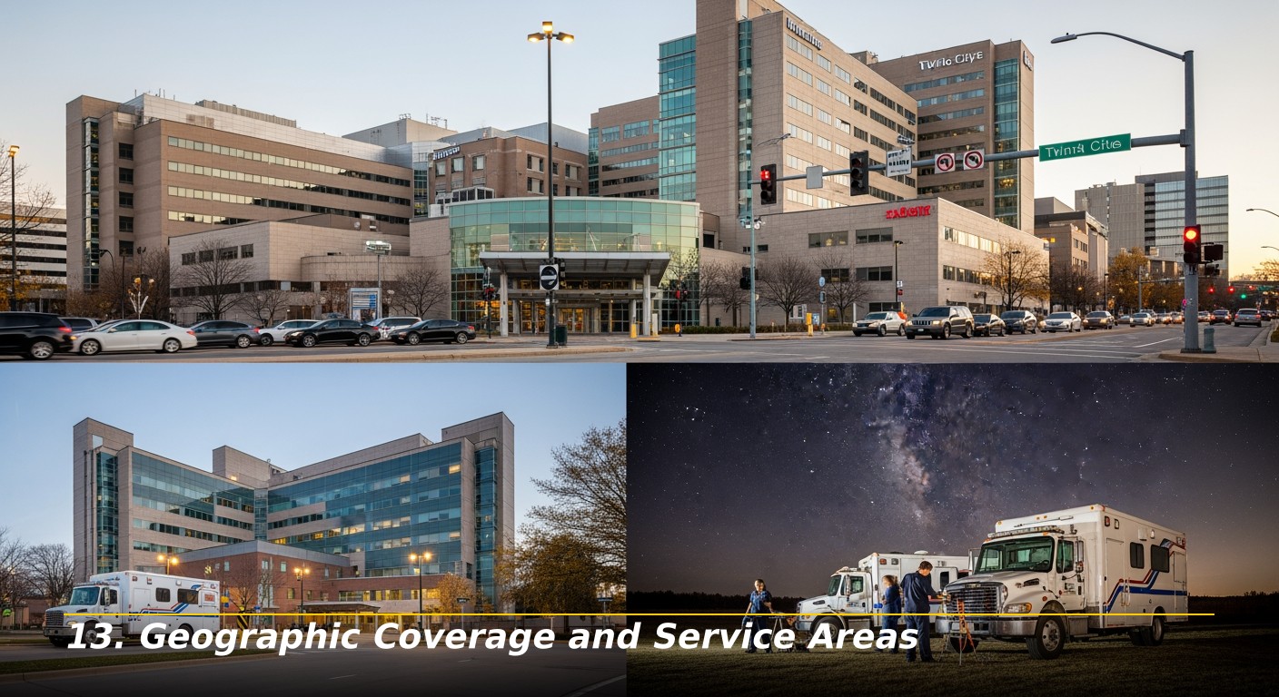 Geographic Coverage and Service Areas