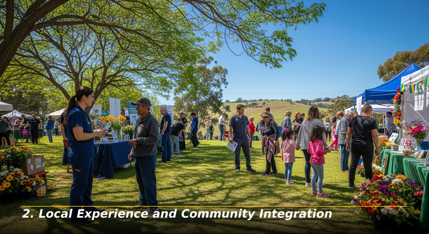 Local Experience and Community Integration 