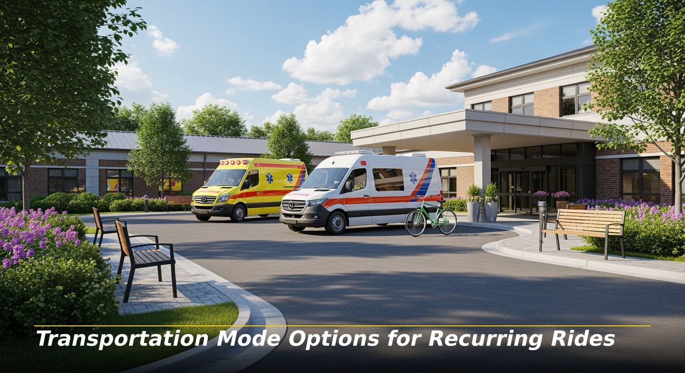 Transportation Mode Options for Recurring Rides