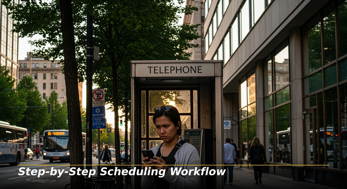 Step‑by‑Step Scheduling Workflow