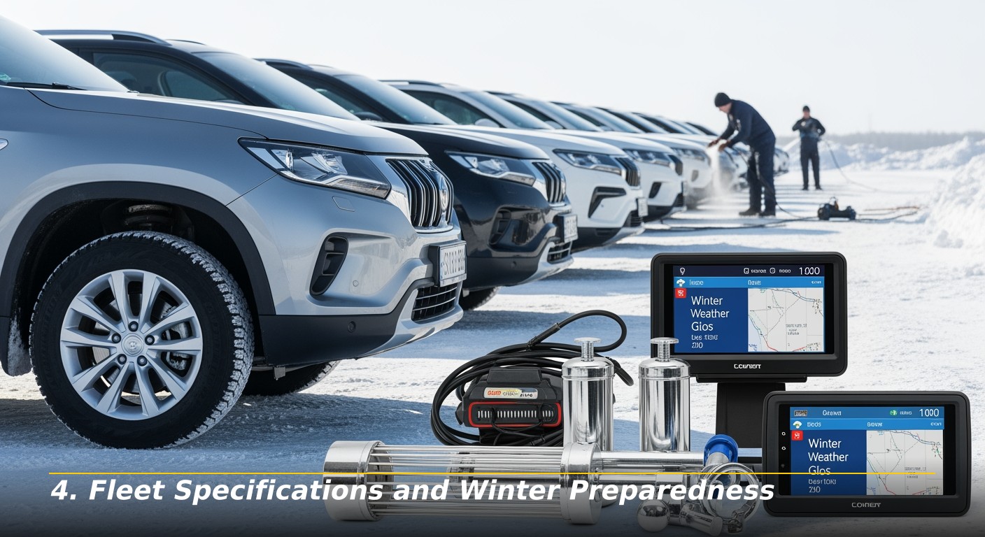 Fleet Specifications and Winter Preparedness