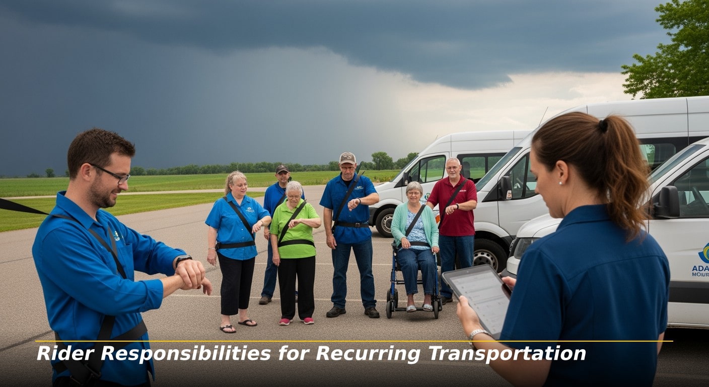Rider Responsibilities for Recurring Transportation in MN